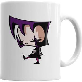 Baskı Dükkanı KB6176 Gaz Invasor Zim Porselen Kupa Bardak