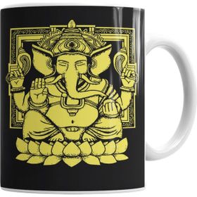 Baskı Dükkanı KB6184 Ganesha Porselen Kupa Bardak