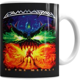 Baskı Dükkanı KB6186 Gamma Ray To The Metal Porselen Kupa Bardak