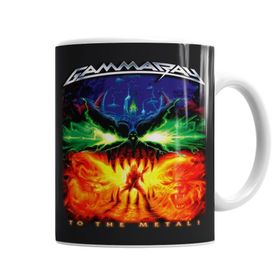 Baskı Dükkanı KB6186 Gamma Ray To The Metal Porselen Kupa Bardak