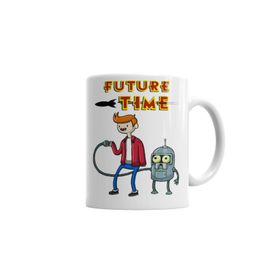 Baskı Dükkanı KB6198 Future Time Porselen Kupa Bardak