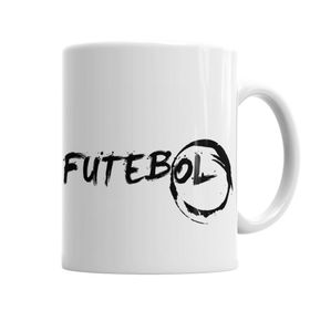 Baskı Dükkanı KB6200 Futebol Raiz Porselen Kupa Bardak