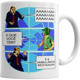Baskı Dükkanı KB6203 Kiko Ambulancia Porselen Kupa Bardak