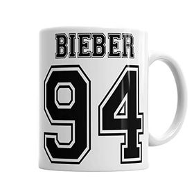Baskı Dükkanı KB621 Justin Bieber 94 Porselen Kupa Bardak