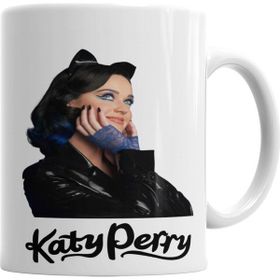 Baskı Dükkanı KB6215 Katy Perry Cat Porselen Kupa Bardak