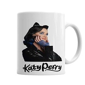 Baskı Dükkanı KB6215 Katy Perry Cat Porselen Kupa Bardak