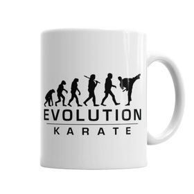 Baskı Dükkanı KB6221 Karate Evolution Porselen Kupa Bardak