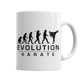 Baskı Dükkanı KB6221 Karate Evolution Porselen Kupa Bardak