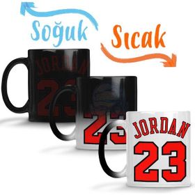 Baskı Dükkanı KB623 Jordan 23 Porselen Kupa Bardak