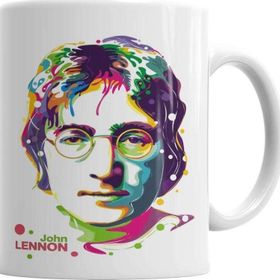 Baskı Dükkanı KB6237 John Lennon Porselen Kupa Bardak