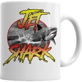 Baskı Dükkanı KB6244 Jet Shark Porselen Kupa Bardak