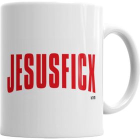 Baskı Dükkanı KB6245 Jesuscx Jesus Fique Porselen Kupa Bardak