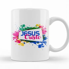 Baskı Dükkanı KB6249 Jesus Cristo Porselen Kupa Bardak