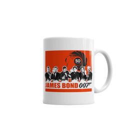Baskı Dükkanı KB6254 James Bond 007 Porselen Kupa Bardak
