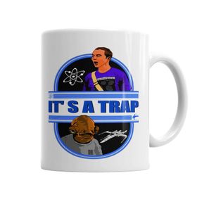 Baskı Dükkanı KB6263 It S A Trap Porselen Kupa Bardak