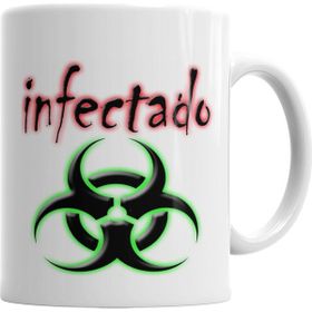 Baskı Dükkanı KB6268 Infectado Porselen Kupa Bardak