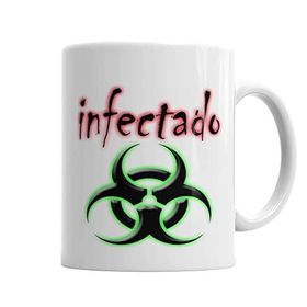 Baskı Dükkanı KB6268 Infectado Porselen Kupa Bardak