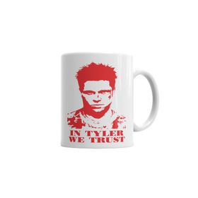 Baskı Dükkanı KB6272 In Tyler We Trust Porselen Kupa Bardak