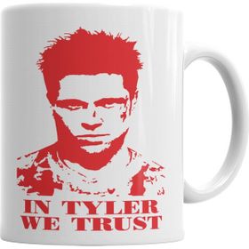 Baskı Dükkanı KB6272 In Tyler We Trust Porselen Kupa Bardak