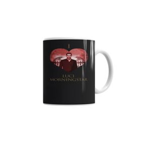 Baskı Dükkanı KB6281 I Love Luci Morningstar Porselen Kupa Bardak
