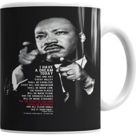 Baskı Dükkanı KB6286 I Have A Dream Today Porselen Kupa Bardak