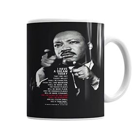 Baskı Dükkanı KB6286 I Have A Dream Today Porselen Kupa Bardak