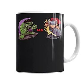 Baskı Dükkanı KB6290 Hulk Ve Thor Porselen Kupa Bardak