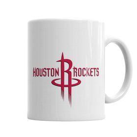 Baskı Dükkanı KB6292 Houston Rockets Porselen Kupa Bardak