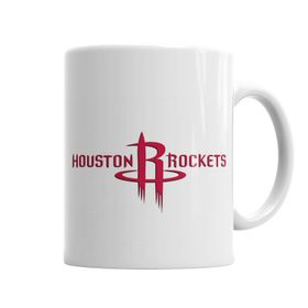 Baskı Dükkanı KB6292 Houston Rockets Porselen Kupa Bardak