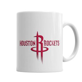 Baskı Dükkanı KB6292 Houston Rockets Porselen Kupa Bardak