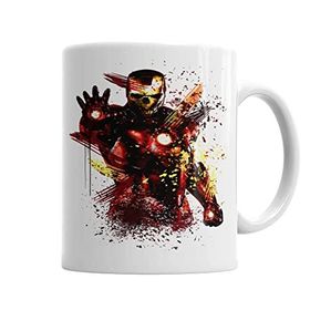Baskı Dükkanı KB6299 Iron Man 2 Homem De Ferro 2 Porselen Kupa Bardak