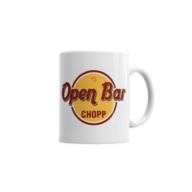 Baskı Dükkanı KB6329 Lion Open Bar Hard Rock Porselen Kupa Bardak