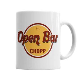 Baskı Dükkanı KB6329 Lion Open Bar Hard Rock Porselen Kupa Bardak