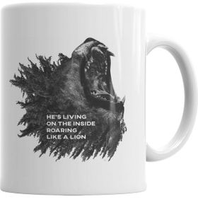 Baskı Dükkanı KB6330 Lion Of Judah Porselen Kupa Bardak