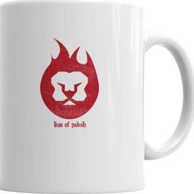 Baskı Dükkanı KB6330 Lion Of Judah Porselen Kupa Bardak
