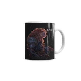 Baskı Dükkanı KB6333 Lion King Porselen Kupa Bardak