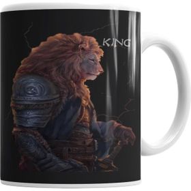 Baskı Dükkanı KB6333 Lion King Porselen Kupa Bardak