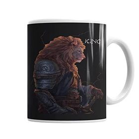 Baskı Dükkanı KB6333 Lion King Porselen Kupa Bardak