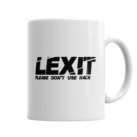 Baskı Dükkanı KB6337 Lexit Porselen Kupa Bardak