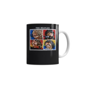 Baskı Dükkanı KB6339 Let It Be Beatles Vintage Porselen Kupa Bardak
