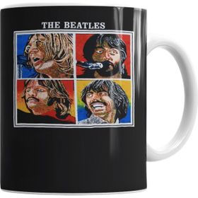 Baskı Dükkanı KB6339 Let It Be Beatles Vintage Porselen Kupa Bardak