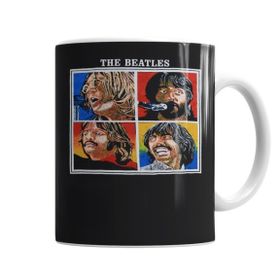 Baskı Dükkanı KB6339 Let It Be Beatles Vintage Porselen Kupa Bardak