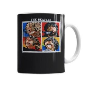 Baskı Dükkanı KB6339 Let It Be Beatles Vintage Porselen Kupa Bardak