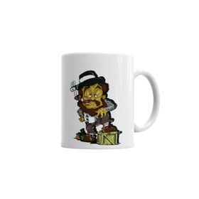 Baskı Dükkanı KB6340 Leprechaun Porselen Kupa Bardak