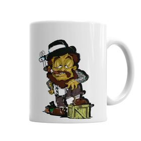 Baskı Dükkanı KB6340 Leprechaun Porselen Kupa Bardak