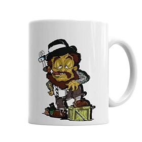 Baskı Dükkanı KB6340 Leprechaun Porselen Kupa Bardak