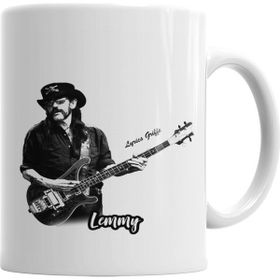 Baskı Dükkanı KB6341 Lemmy Porselen Kupa Bardak