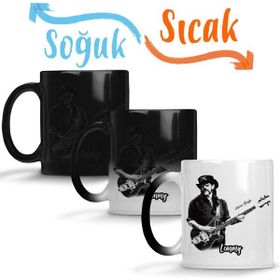 Baskı Dükkanı KB6341 Lemmy Porselen Kupa Bardak