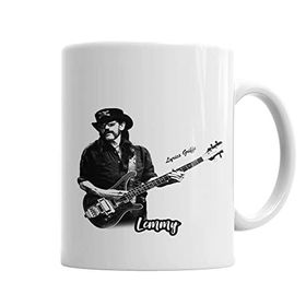Baskı Dükkanı KB6341 Lemmy Porselen Kupa Bardak