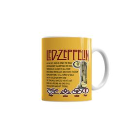 Baskı Dükkanı KB6343 Led Zepplin Porselen Kupa Bardak